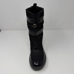 Cole Haan Single LEFT Boot 7.5B Black Quilted Patent Snow Winter Replace D18525